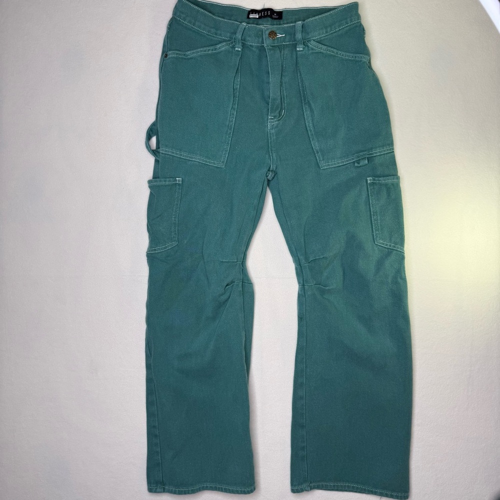 Lioness Miami Vice Green Wide-Leg Pants - Picture 5 of 8